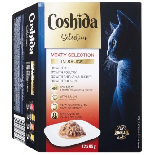 Coshida Selection Macskaeledel hús válogatás 1,02 kg 1.02 kilogramm